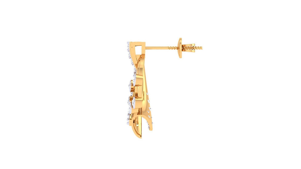 Thumbnail: MBJ Dani Diamond Pendant set - TPDS313