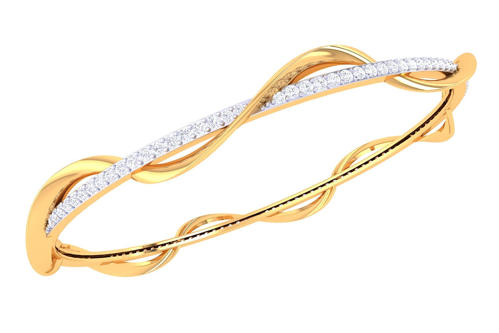 MBJ Ainsley Diamond Ladies Bangles - TLBA029