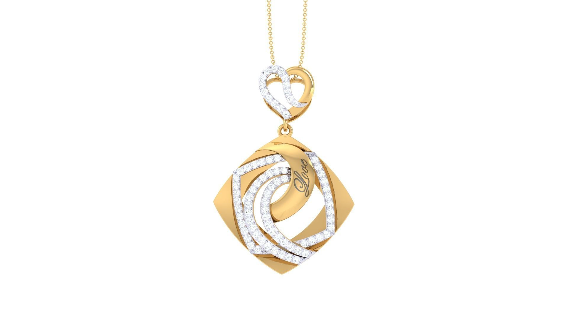 CA Odette Diamond Pendant