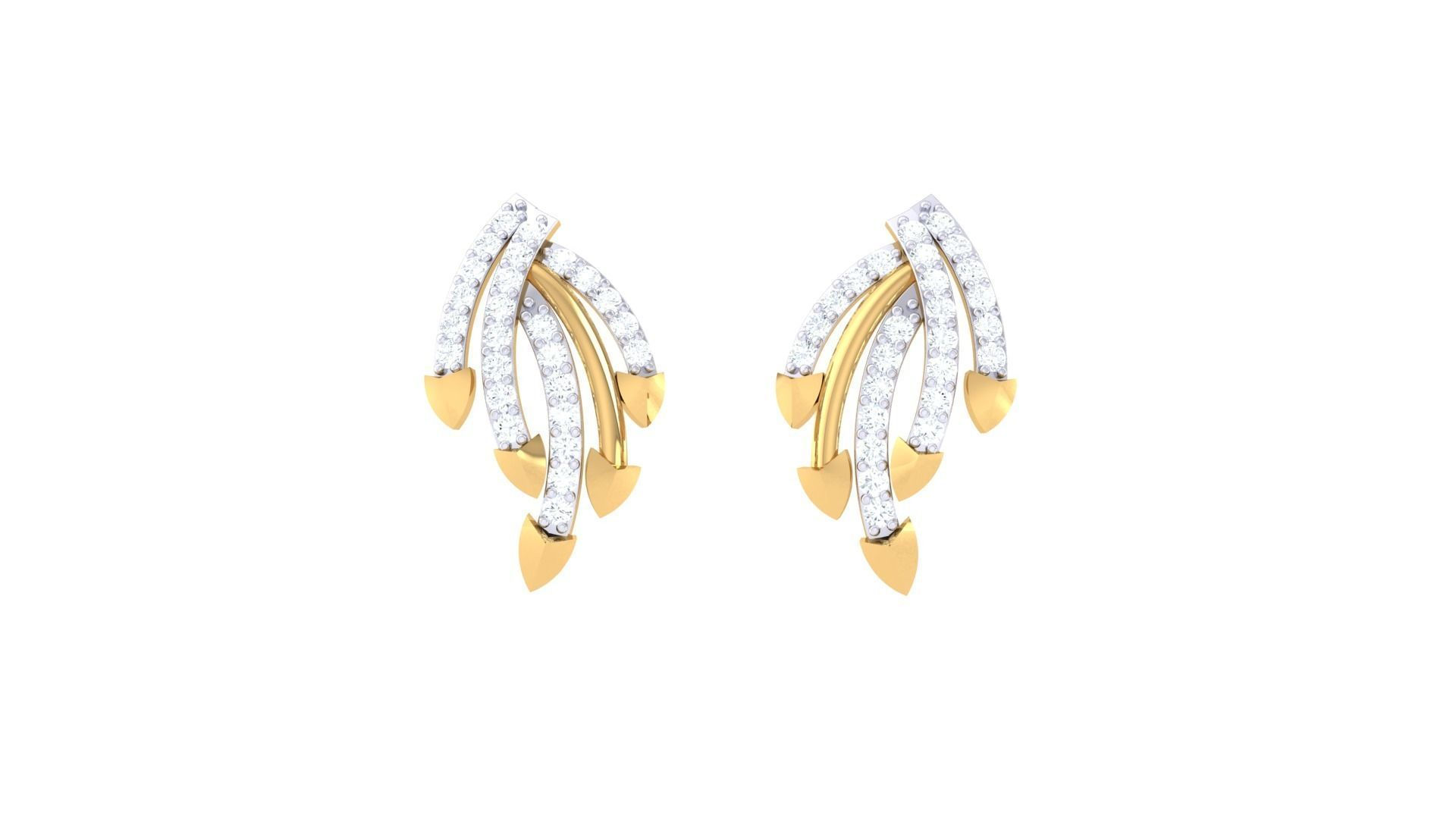 CA Zoella Diamond Earrings