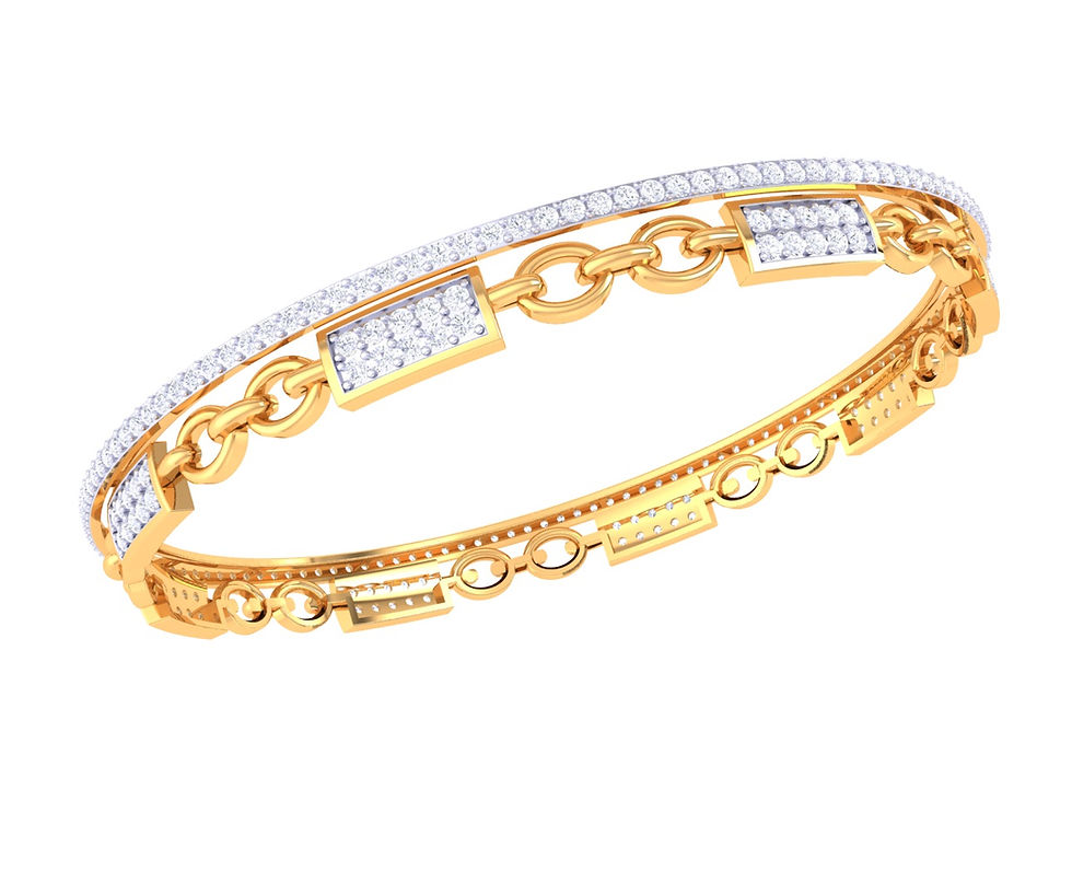 MBJ Maddison Diamond Ladies Bangles - TLBA035
