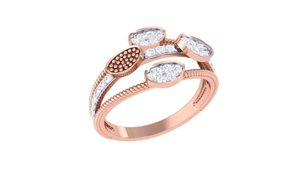 Thumbnail: MBJ Whitney Diamond Ladies Ring  - TLR105