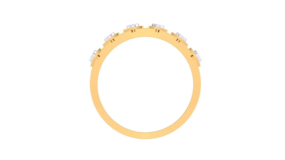 Thumbnail: MBJ Allosia Diamond Gents ring Band TGR-258