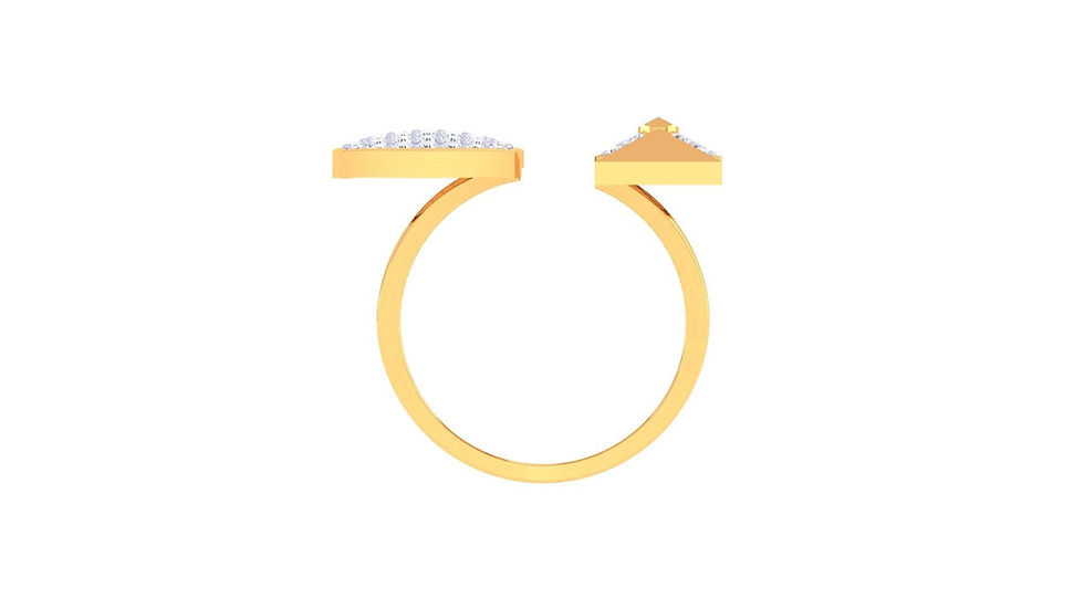 Thumbnail: MBJ Zhavia Diamond Ladies Ring  - TLR7681