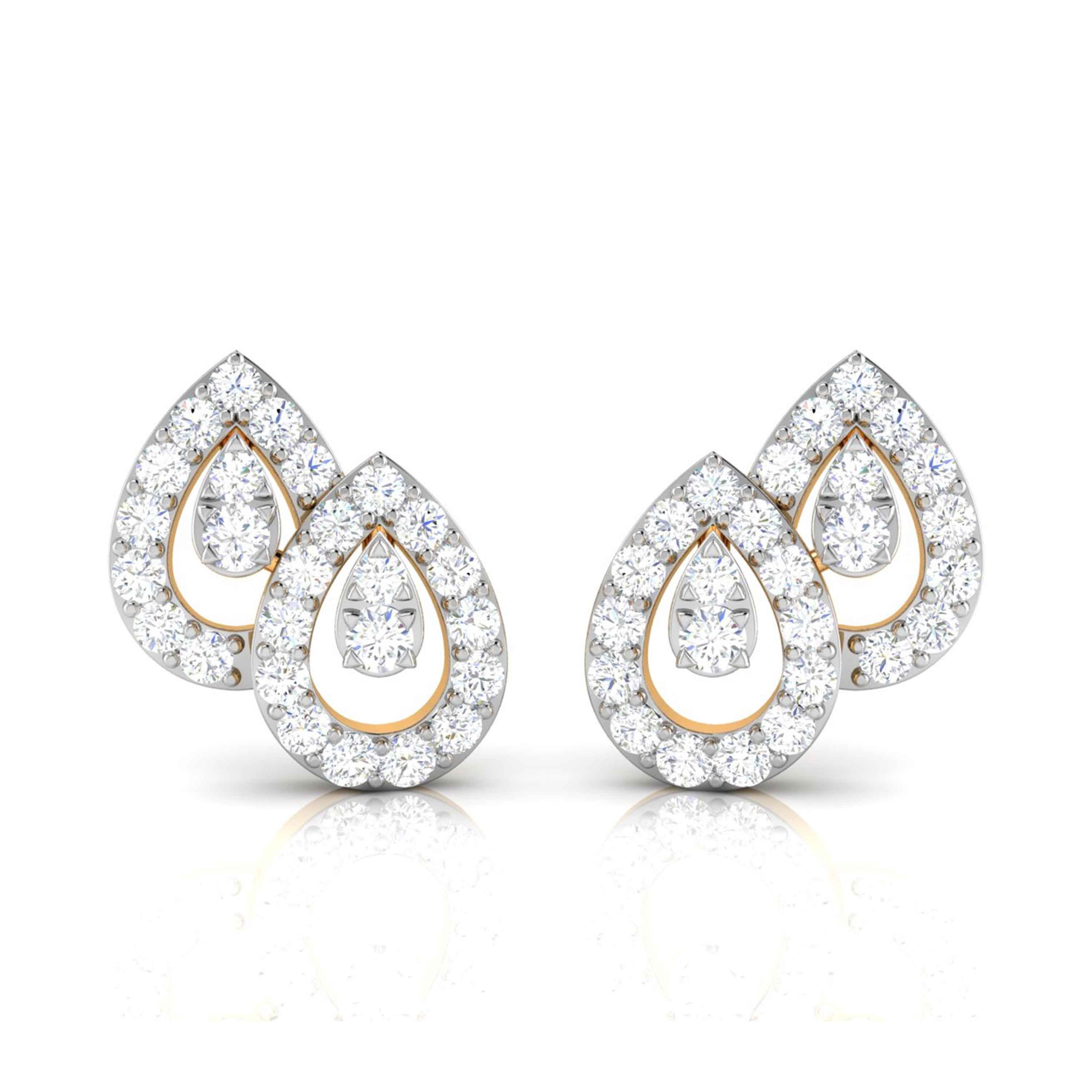 MBJ Marielle Diamond Stud Earring - VLER96