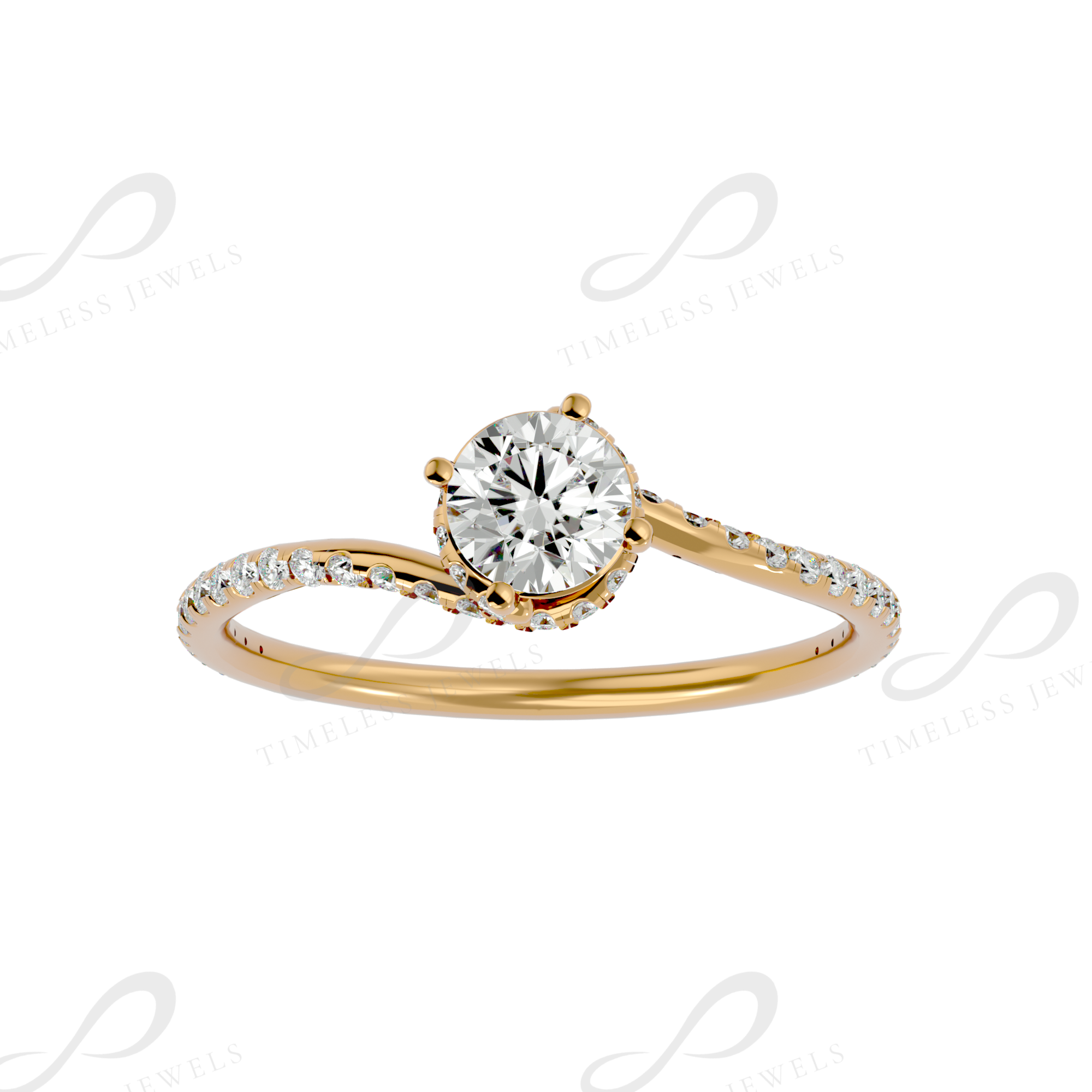 TJ Emily Diamond Solitaire Ring