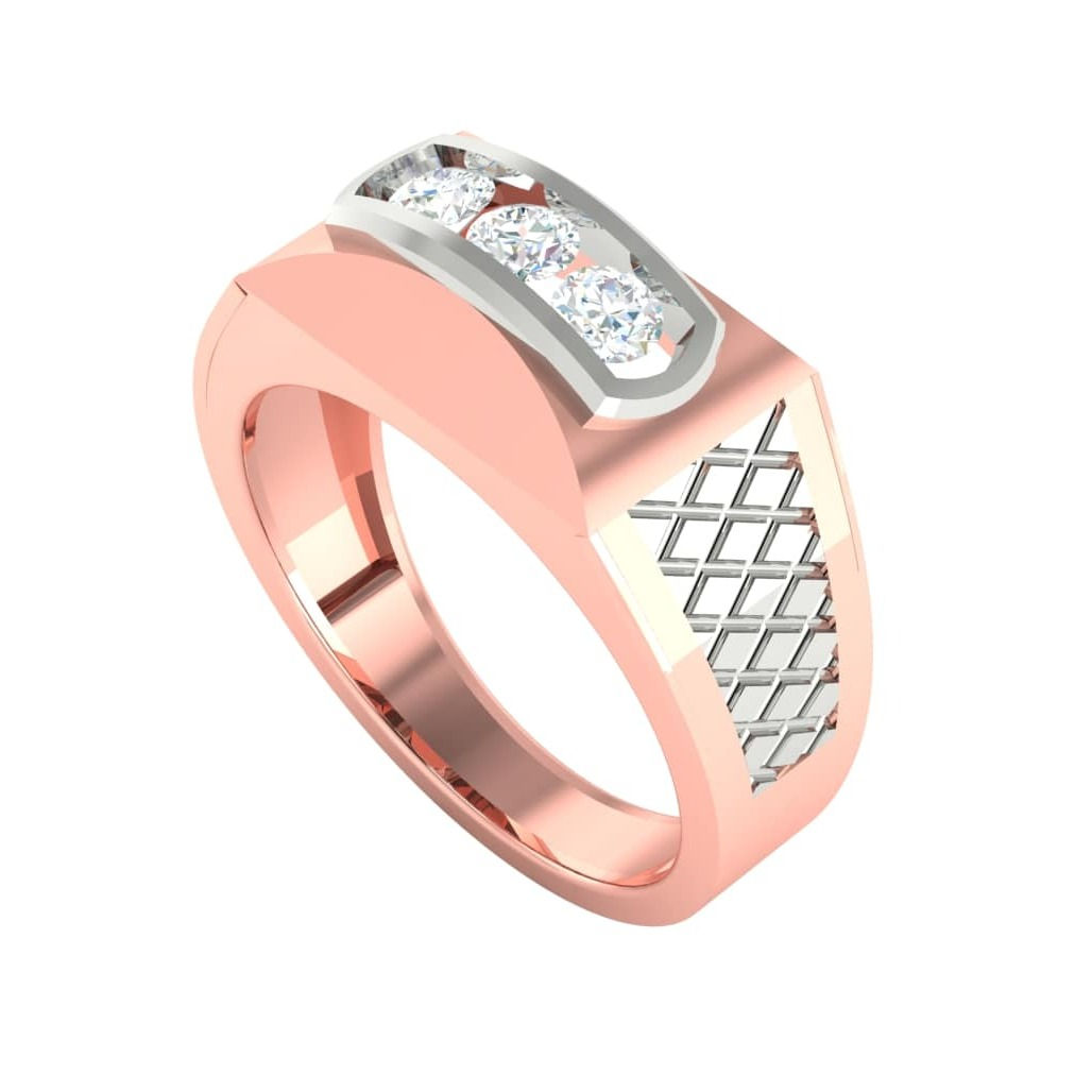 MBJ Kamila Diamond Gents Ring - TGR159