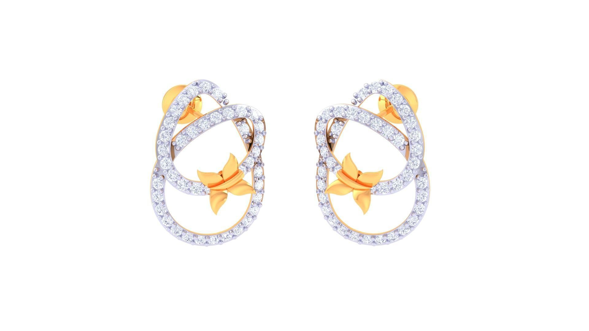 R Ent Rylee Diamond Earrings