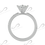 Thumbnail: TJ  Iris Diamond Solitaire Ring