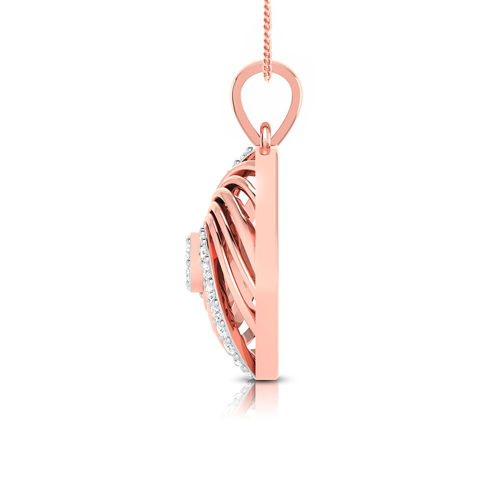 Thumbnail: CA Artemis Diamond Pendant Set