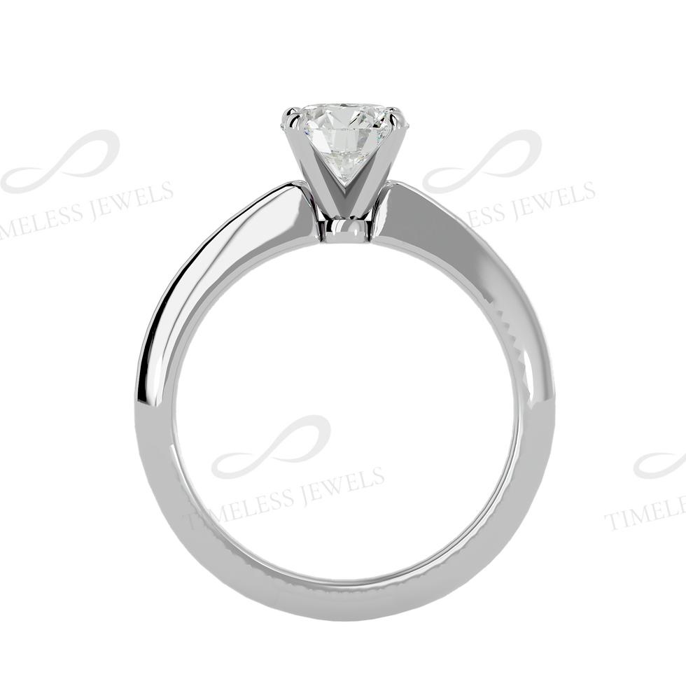 Thumbnail: TJ Cara Single Solitaire Ring