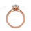 Thumbnail: TJ Katniss Single Solitaire Ring