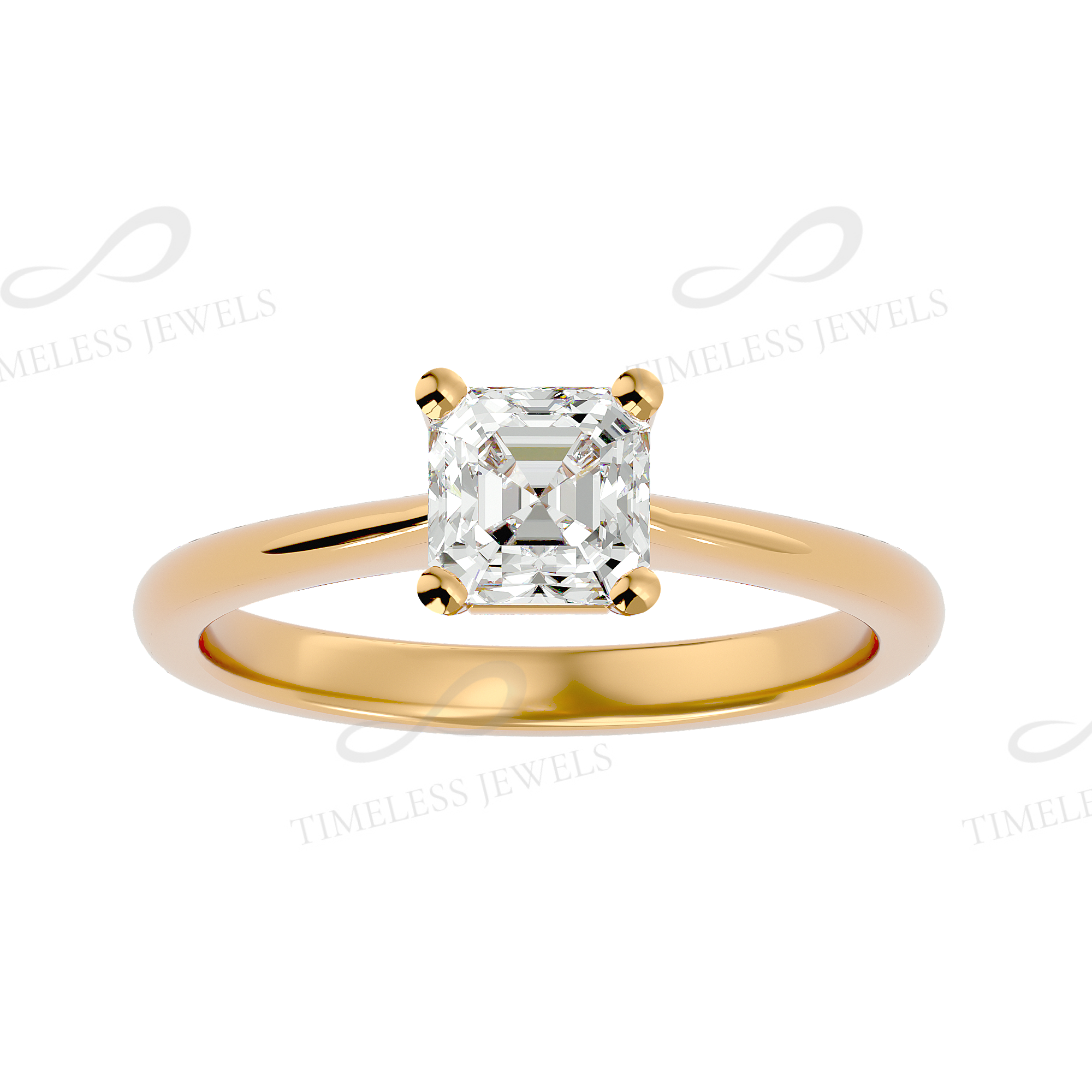 TJ Elora Single Solitaire Ring