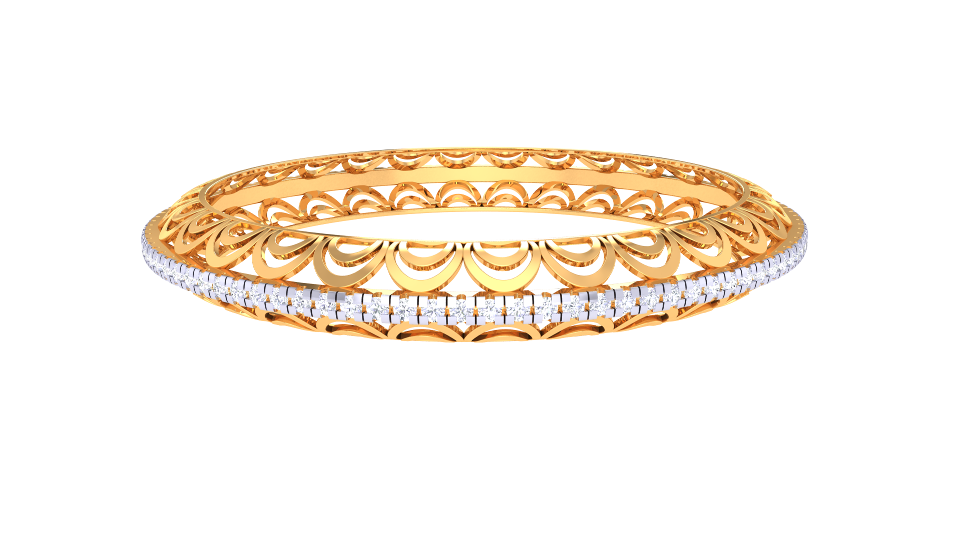 CA Andi Diamond Bangles