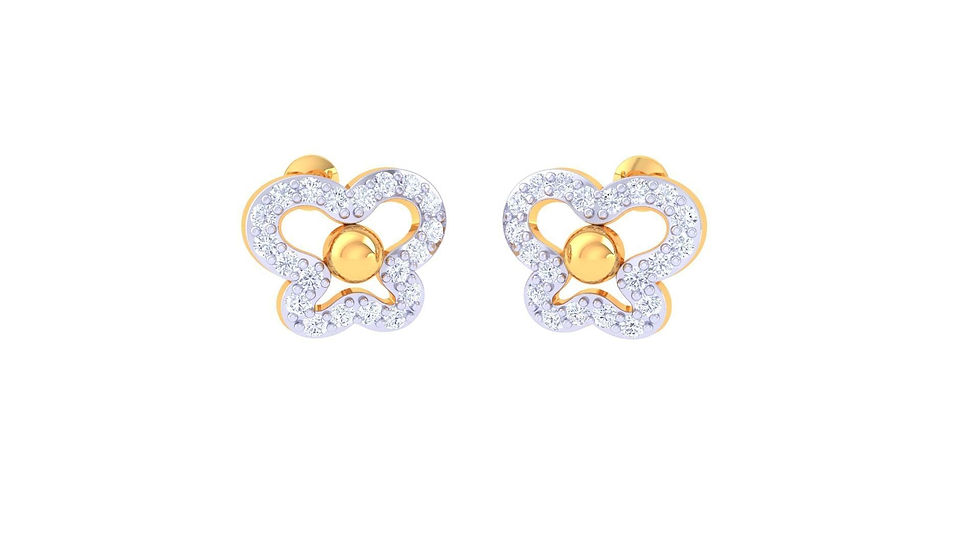 Sloane Diamond Kids Earrings
