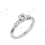 Thumbnail: TJ Chloe Diamond Solitaire Ring