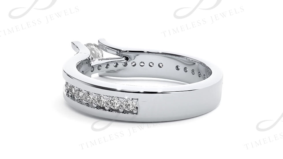 Thumbnail: TJ Celia Diamond Solitaire Ring