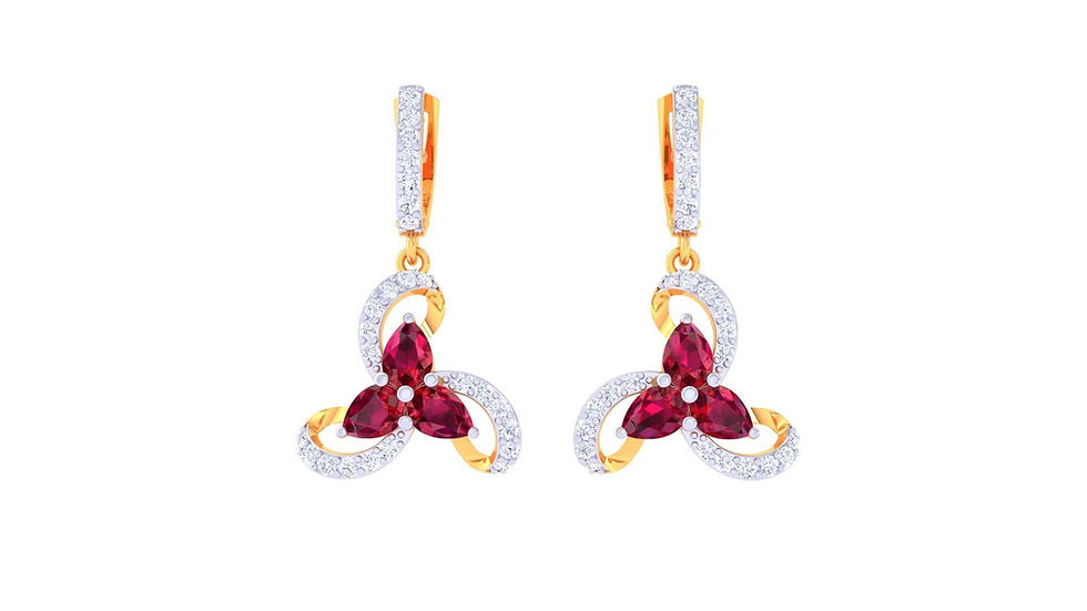 R Ent Hazel Diamond Earrings