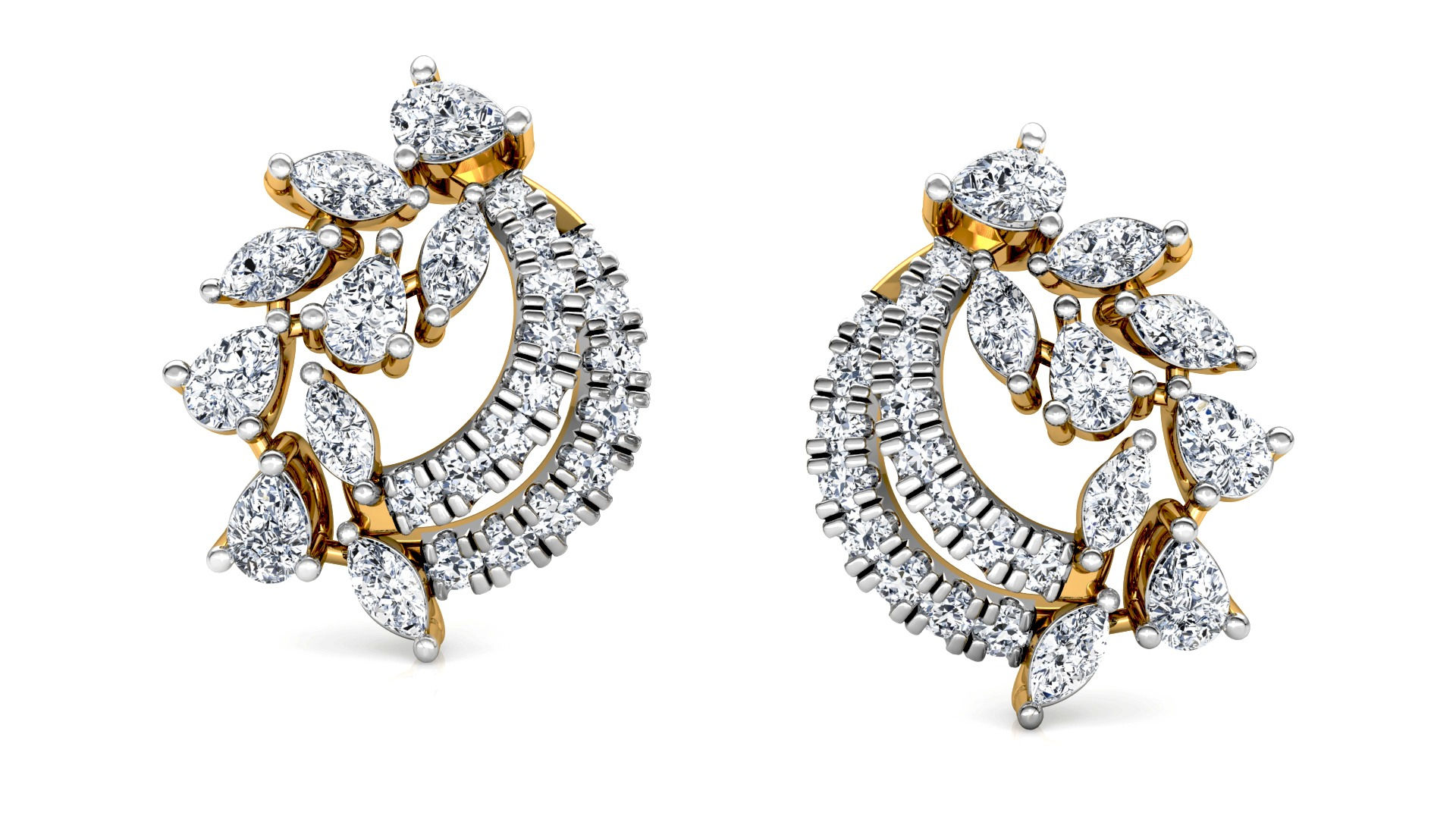 MBJ Rumi Diamond Stud Earring - TLER057