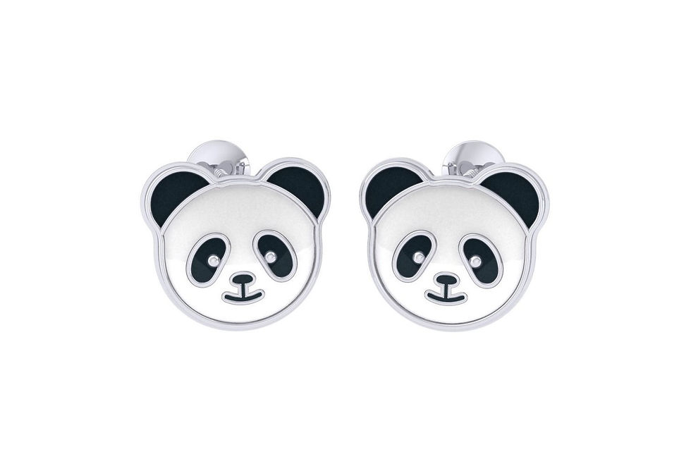 Thumbnail: MBJ Helen Diamond Kids Earrings KE16