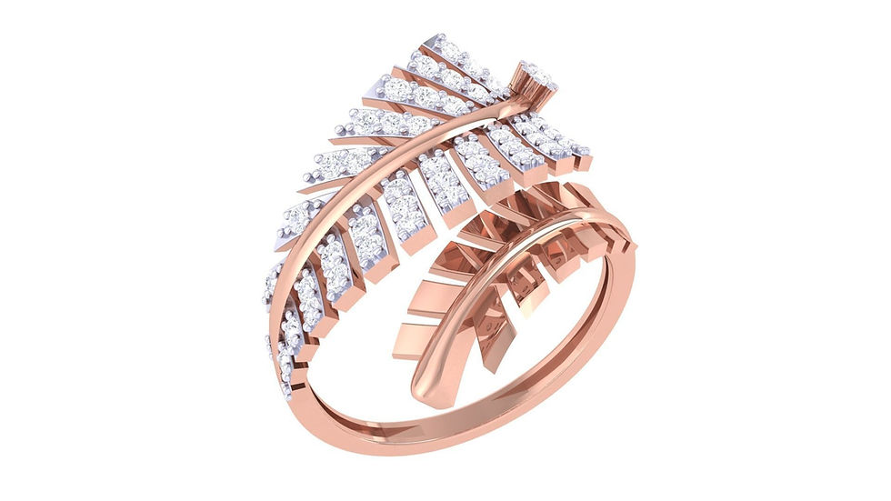 Thumbnail: MBJ Gwen Diamond Ladies Ring  - TLR196