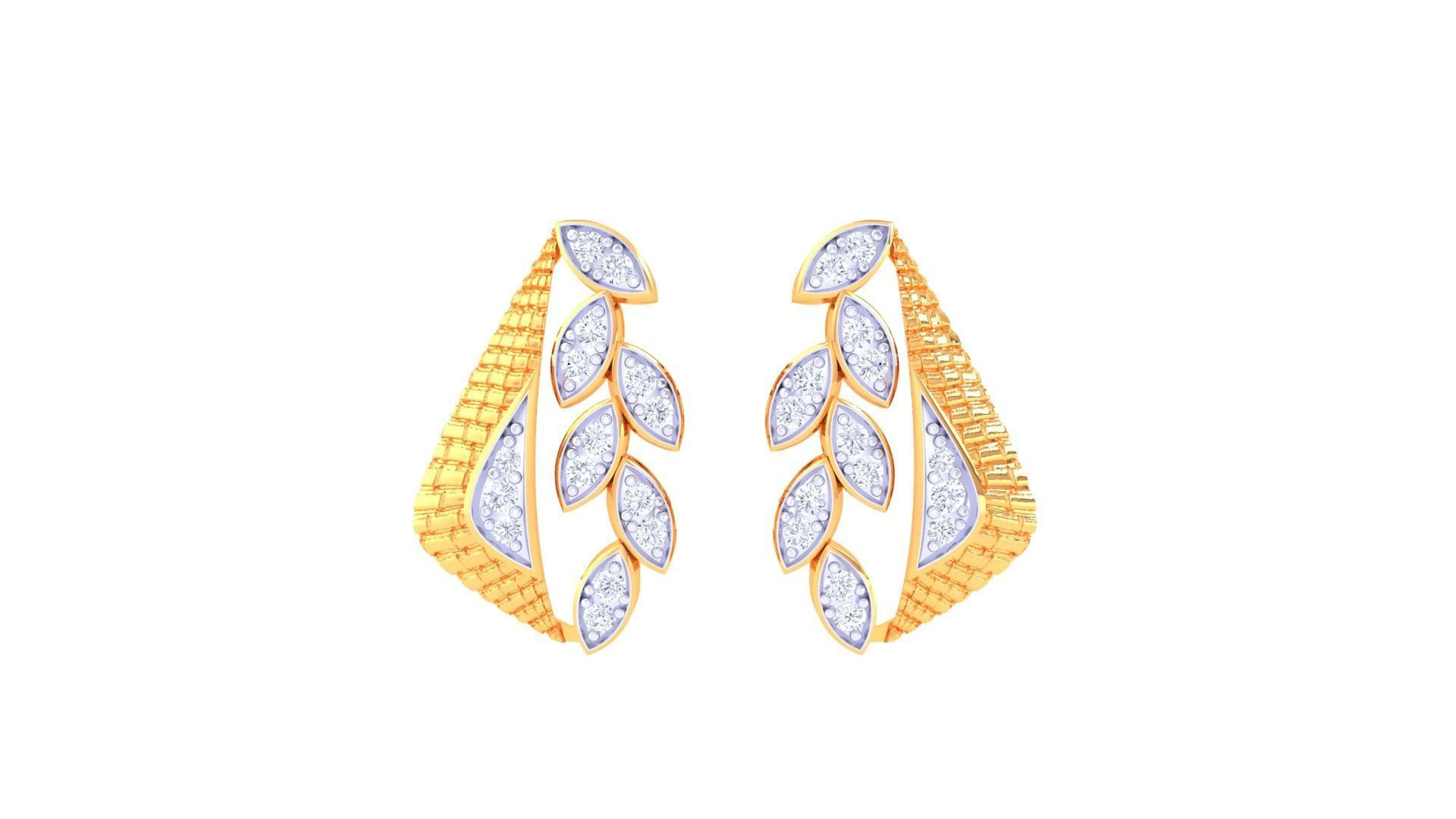 CA Zara Diamond Earrings