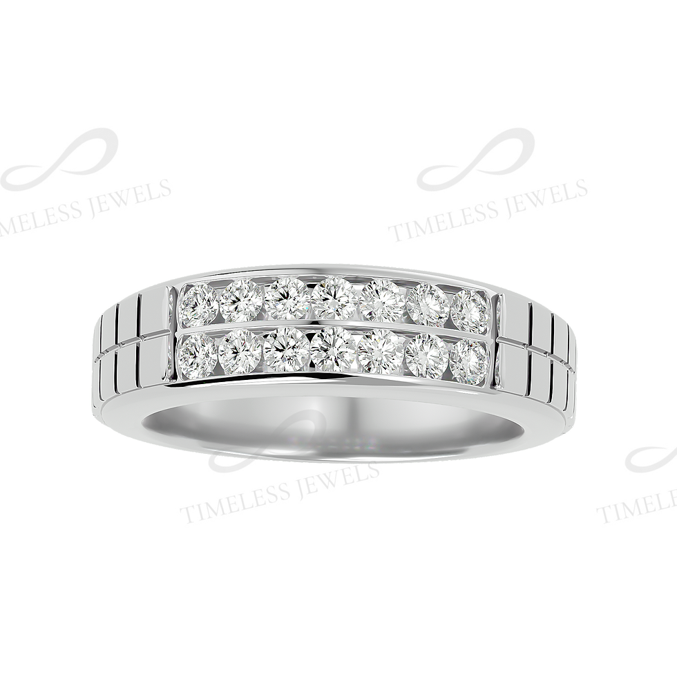 Thumbnail: TJ Gunnar Diamond Mens Rings