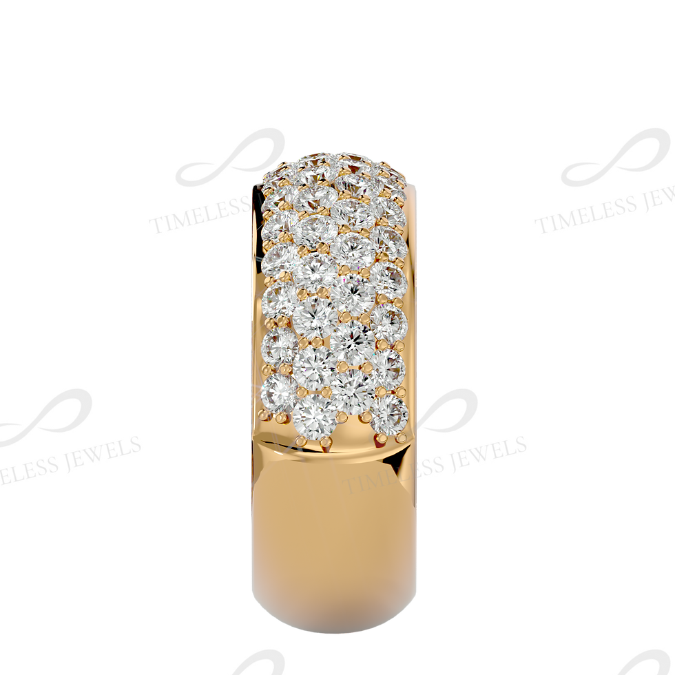 Thumbnail: TJ Florence Diamond Wedding Band