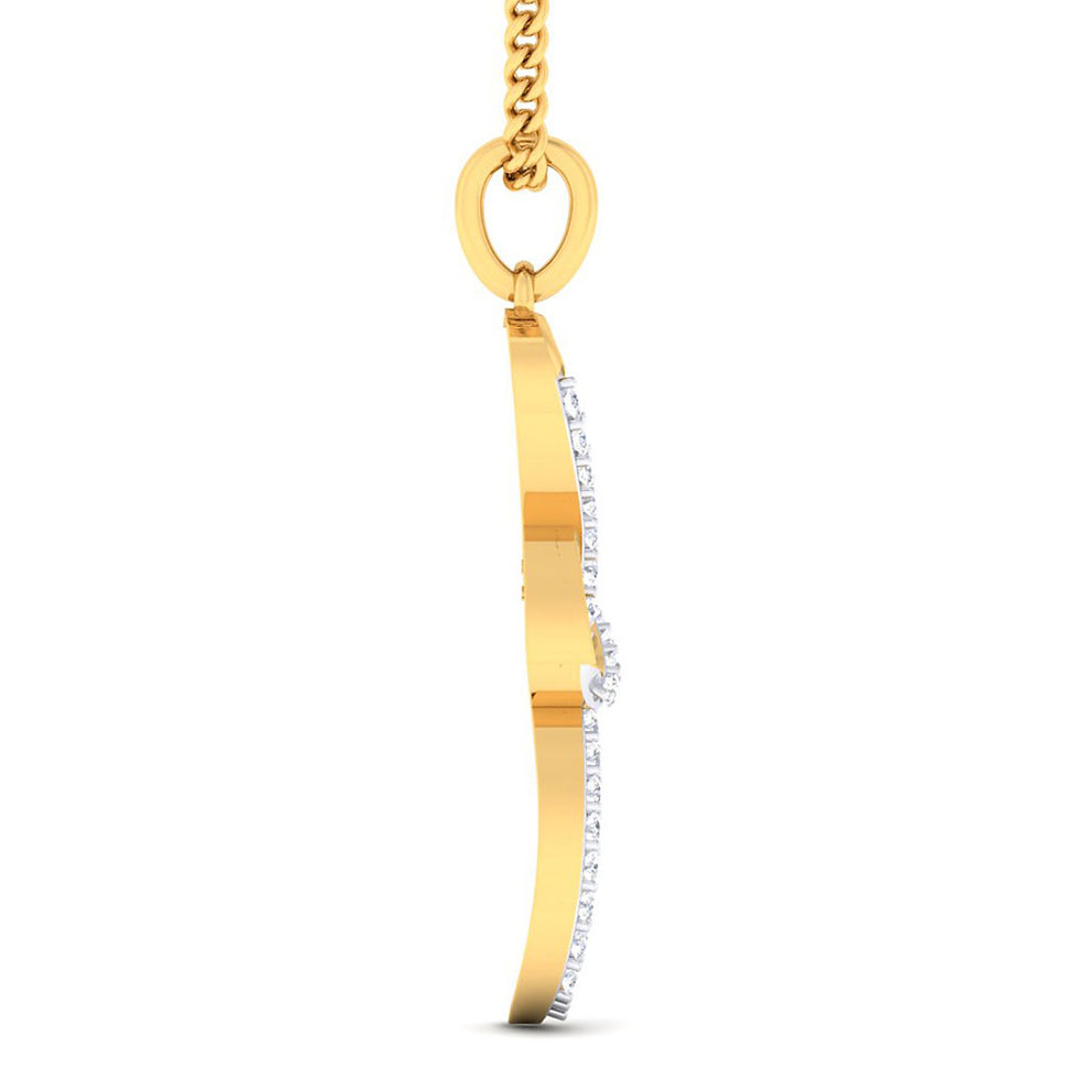 Thumbnail: CA Cara Diamond Pendant Set