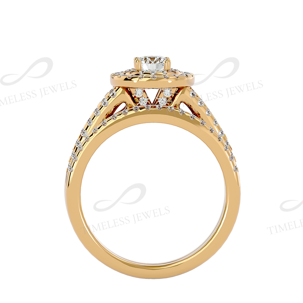 Thumbnail: TJ Zariah Diamond Bridal Ring