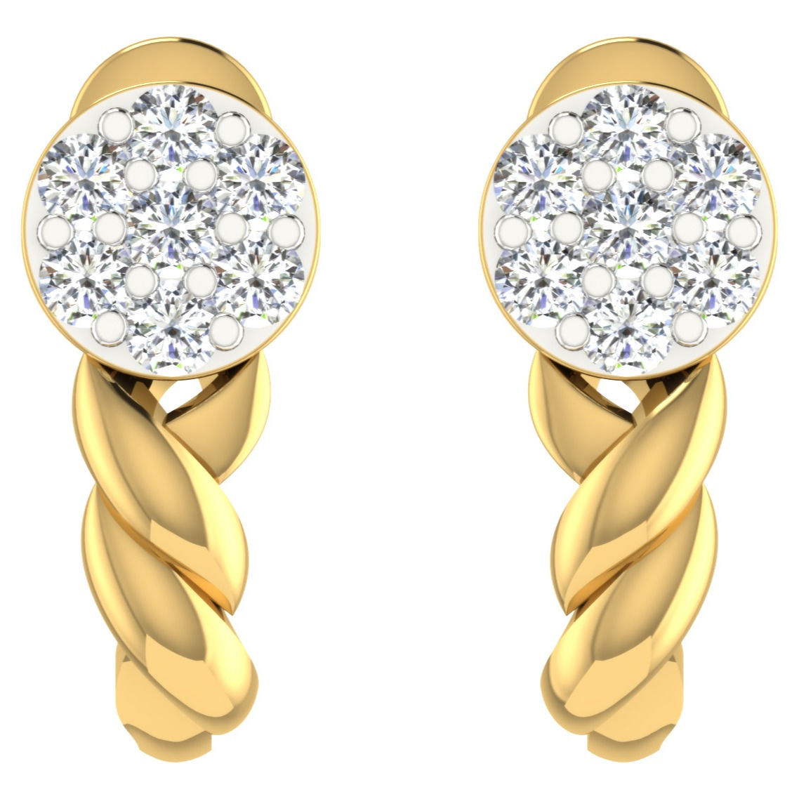 MBJ Sitara Diamond Bali Earring - VLER17