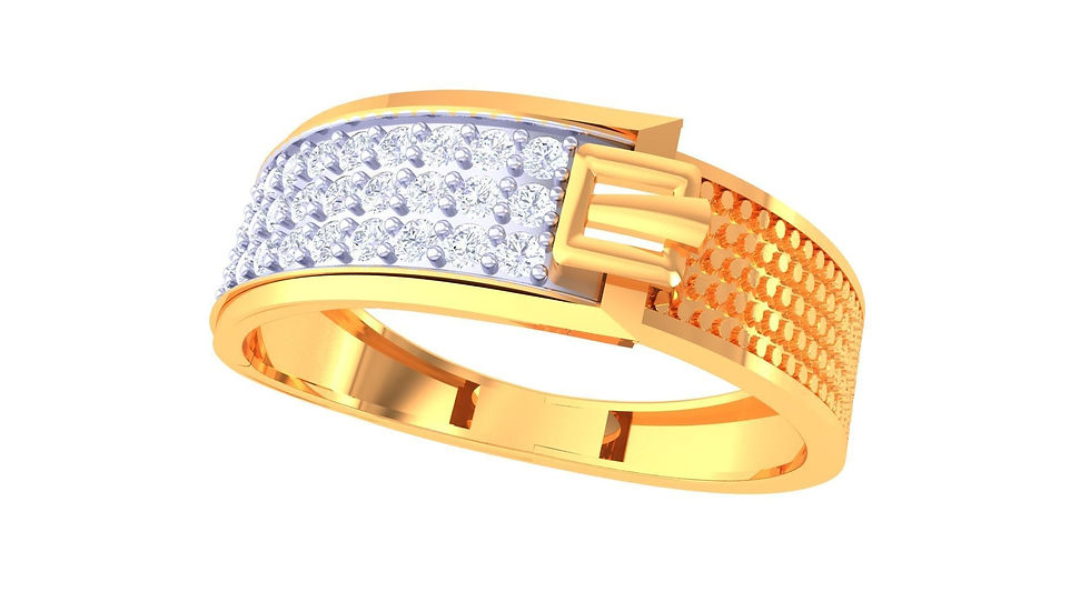 Santiago Diamond Mens Rings