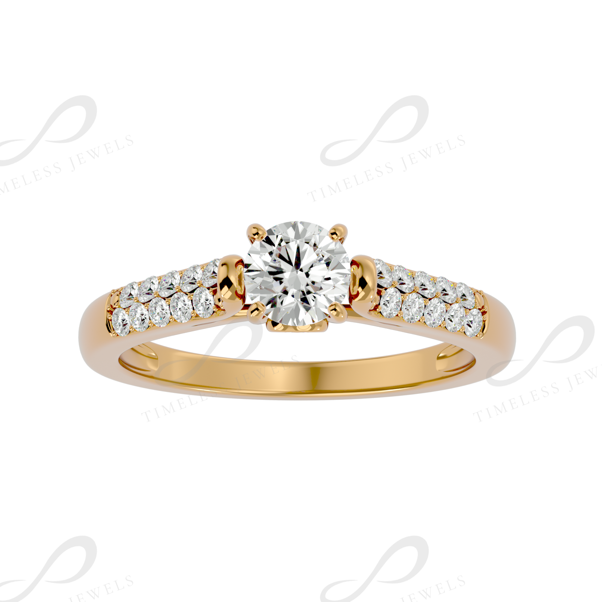 TJ Everlee Diamond Solitaire Ring