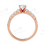 Thumbnail: TJ Clementine Diamond Solitaire Ring