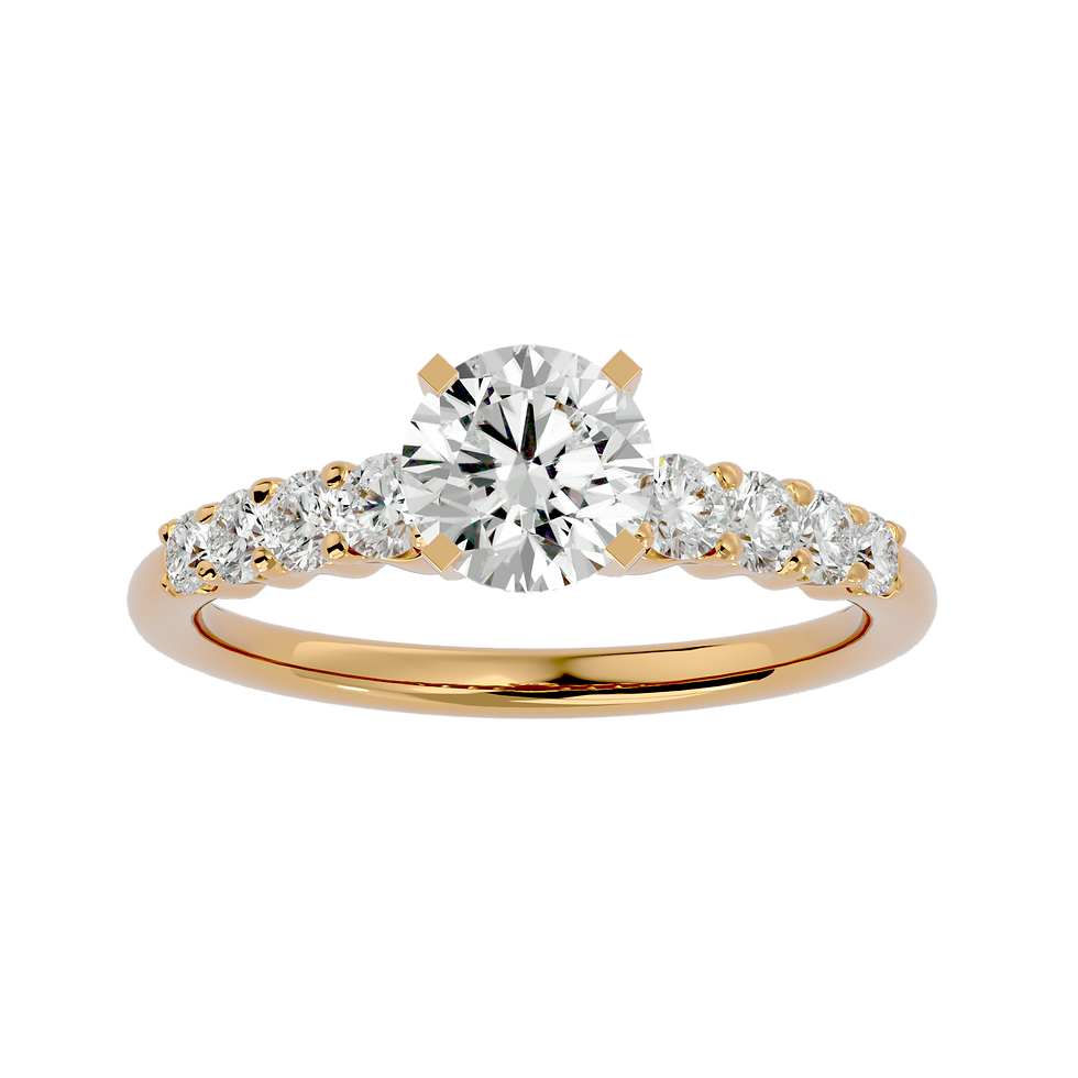 TJ Lawrence Diamond Solitaire Ring