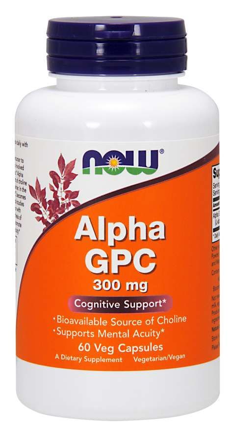 Alpha GPC 300mg - 60 Vegetable Capsules