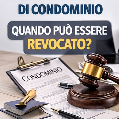 AMMINISTRATORE DI CONDOMINIO: NON BASTANO SEMPLICI ERRORI PER LA REVOCA