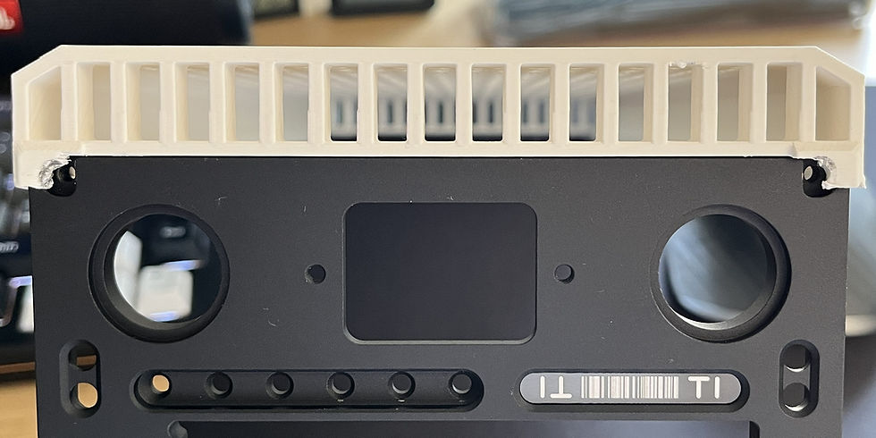 FormD T1 V2.1 back panel with AiO Cover, doesn't fit