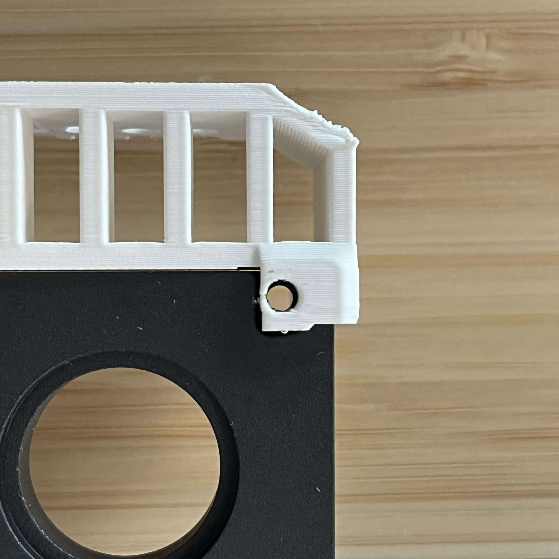 FormD T1 V2.1 back panel with AiO Cover