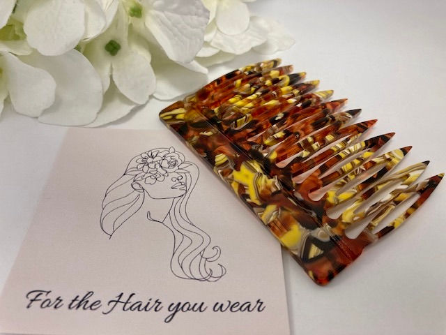 Thumbnail: Gorgeous Side Hair combs in our premium Acetate