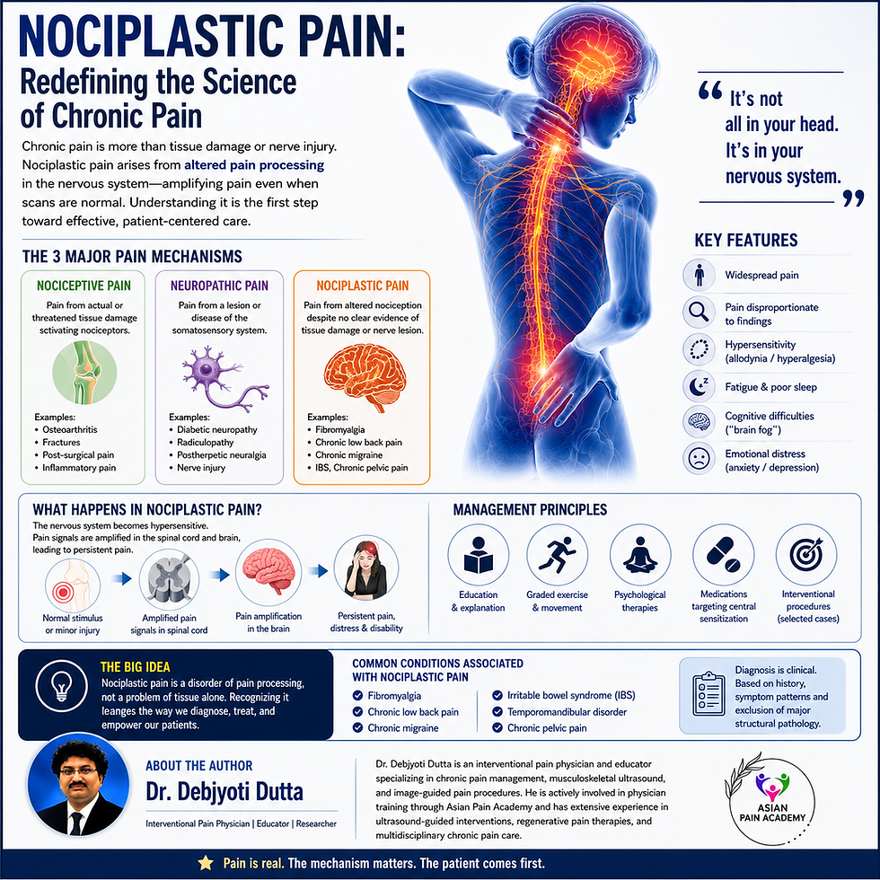 Nociplastic Pain: Redefining the Science of Chronic Pain