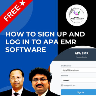 How to Sign Up & Log In to APA EMR Software for Patient Prescriptions?