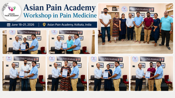 2026 June 18-21 Pain Management Workshop at the Asian Pain Academy