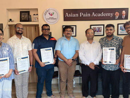 Alt text: Banner for the Asian Pain Academy workshop titled “Exploring Innovations in Advanced Pain Management,” held from May 21–24, 2026. The design features a professional medical conference layout with the event title and dates prominently displayed, reflecting a clinical training and academic setting focused on advanced pain management education and innovation.