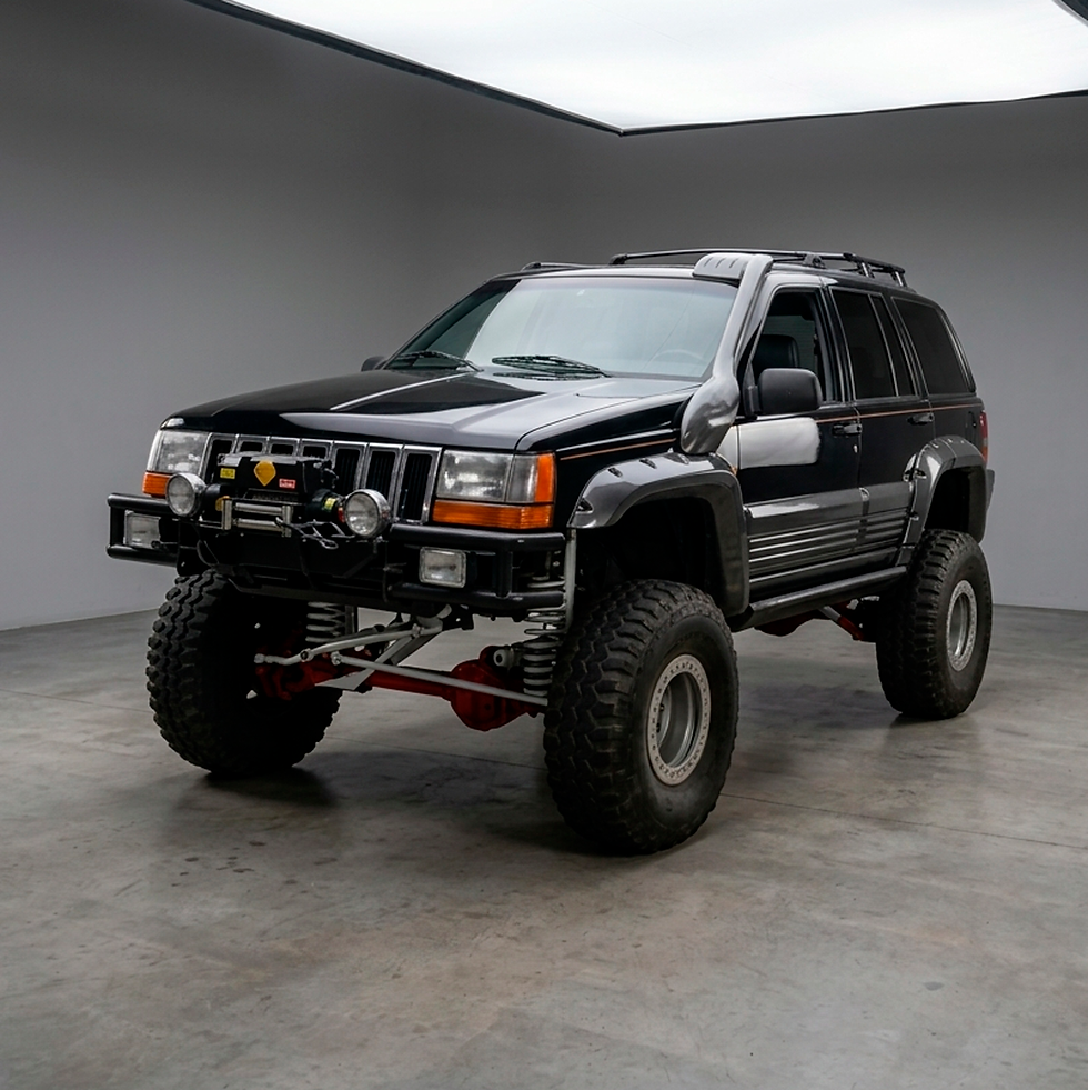 Miniatura: Alargadores de Para-lamas para Jeep Cherokee