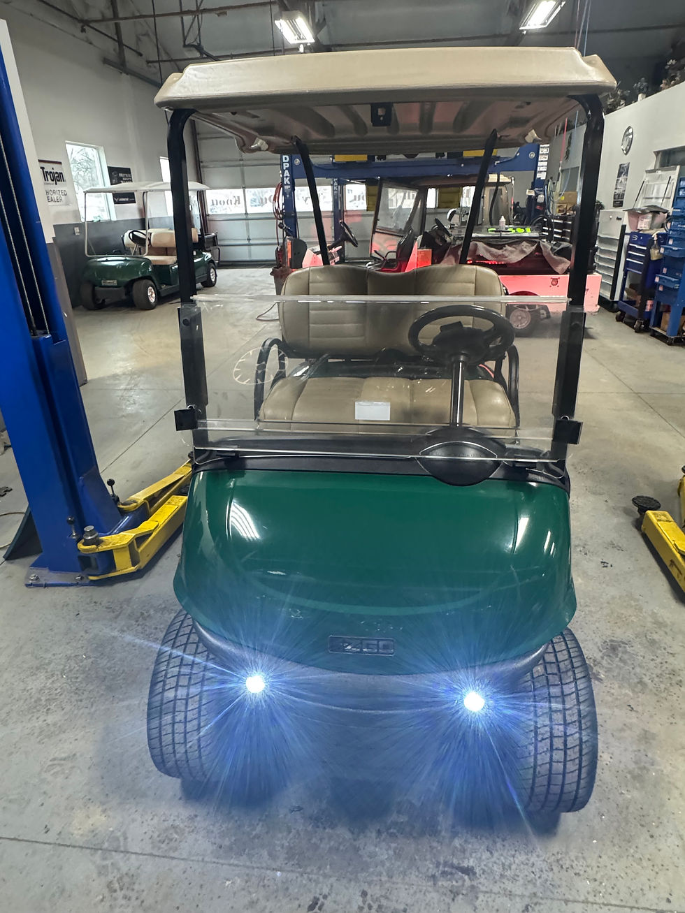 Thumbnail: E-Z-GO RXV LITHIUM RENTAL RETURN