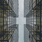 Abstrakt Glass Building