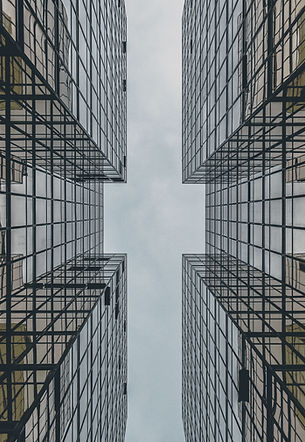 Abstract Glass Building 