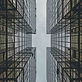 Abstract Glass Building 
