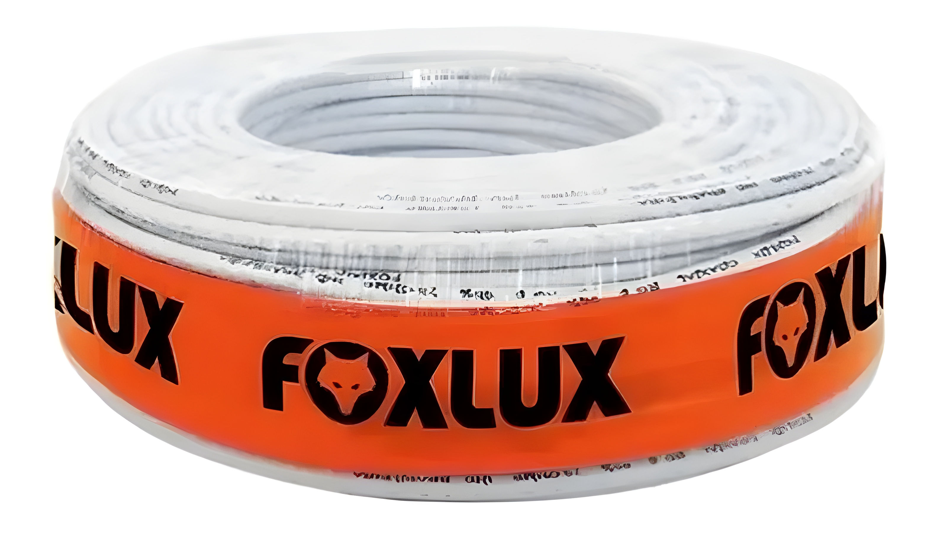Cabo Coaxial Foxlux 59/67% Branco 100mts 66.05